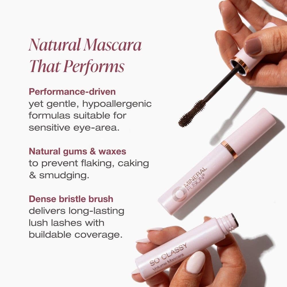 Clean Mascara by Mineral Fusion - best black mascara - Elle and Willow