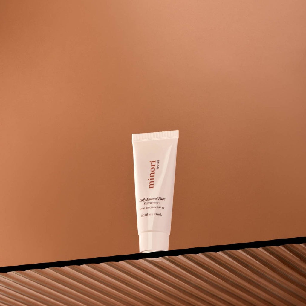 Minori Mineral Sunscreen: Smoothing Face Primer with SPF 30 Mineral Face Sunscreen by Minori Beauty at Elle and Willow