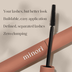 Benefit List: Minori Mother of Lashes Clean Lengthening Black Mascara, best black mascara by Minori Beauty at Elle and Willow