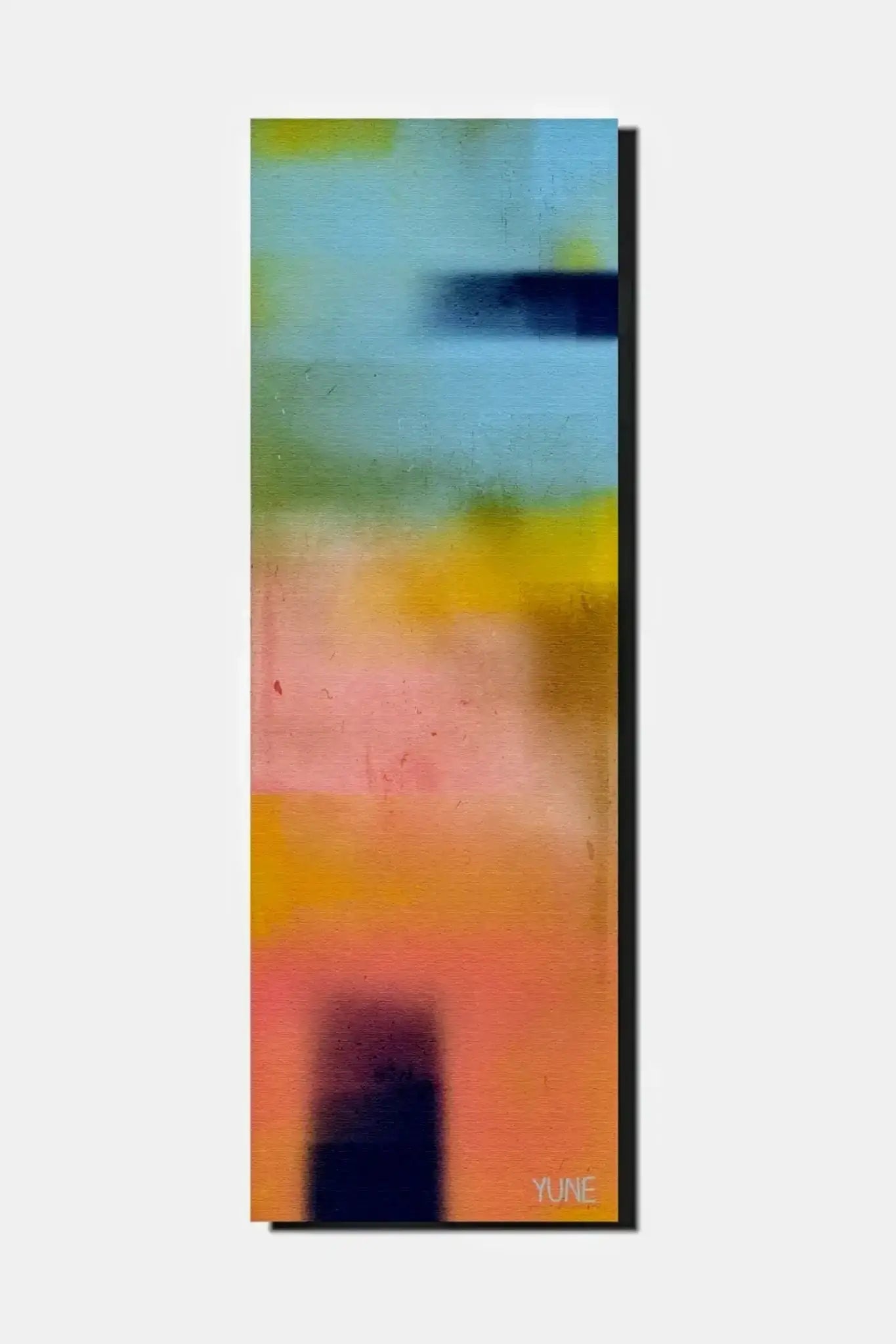 Yune Yoga Non-slip Yoga Mat Colorful Libra Design