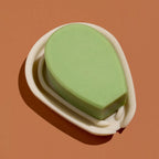 Nopalera Lemongrass Soap and silicone cactus soap dish bath and body gift set.