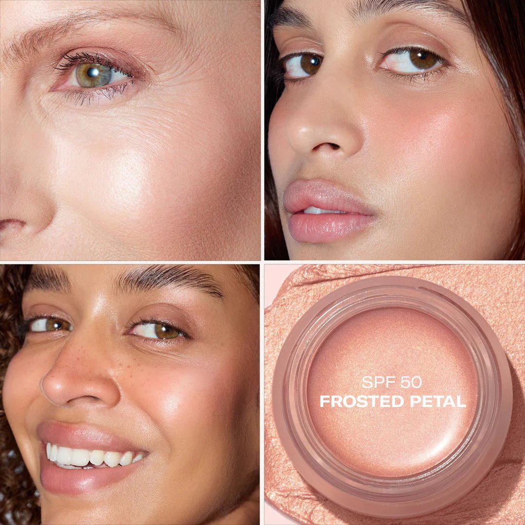 Odacité Sheer Pink SPF Balm: Sensory Sun Care, Tinted Sunscreen by Odacité, Clean Beauty SPF with shimmer at Elle and Willow
