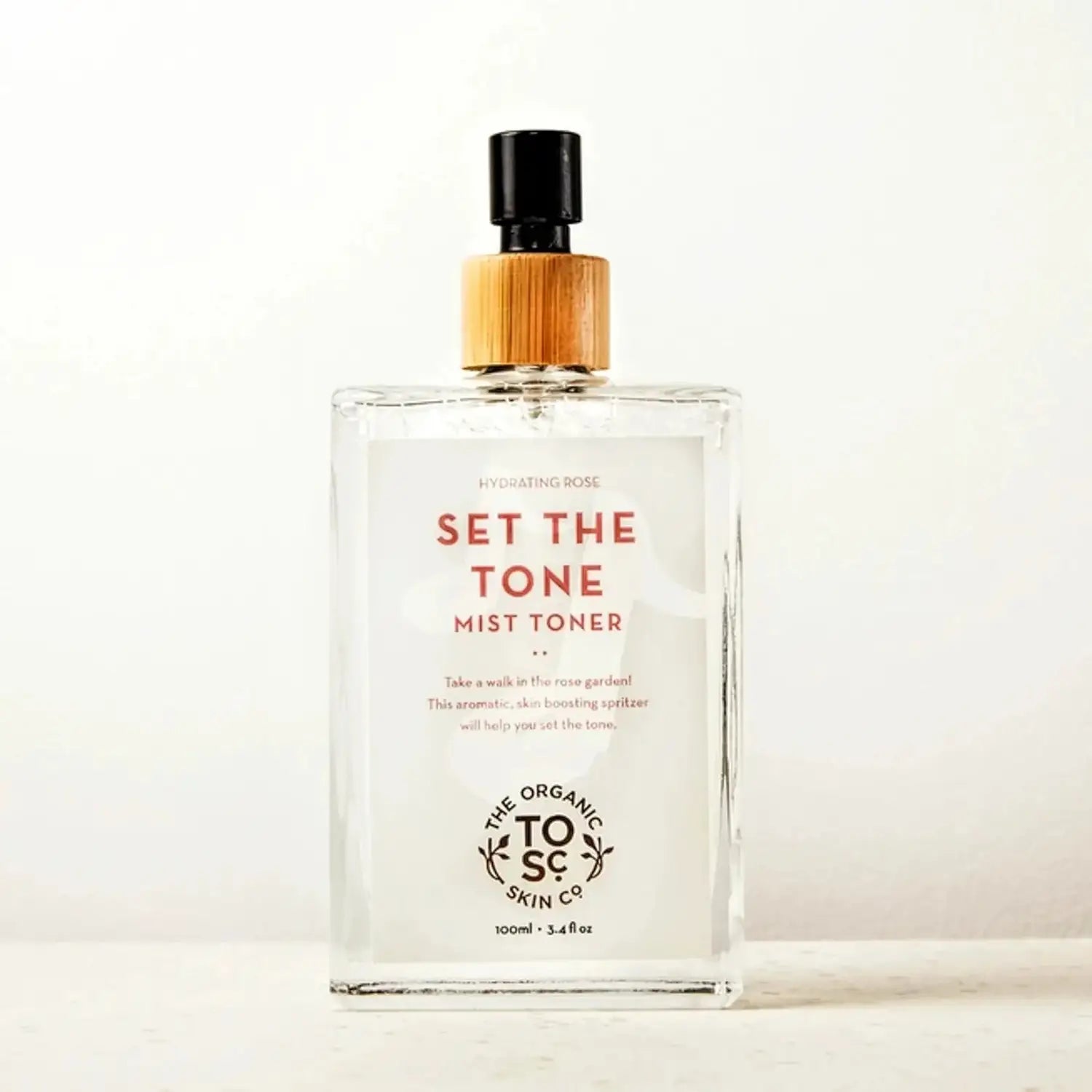 The Organic Skin Co. - Set The Tone - Hydrating Rose Mist Toner