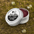 Lip & Cheek Stain by Fat and the Moon, chemical-free makeup,plant-based buildable color stain
