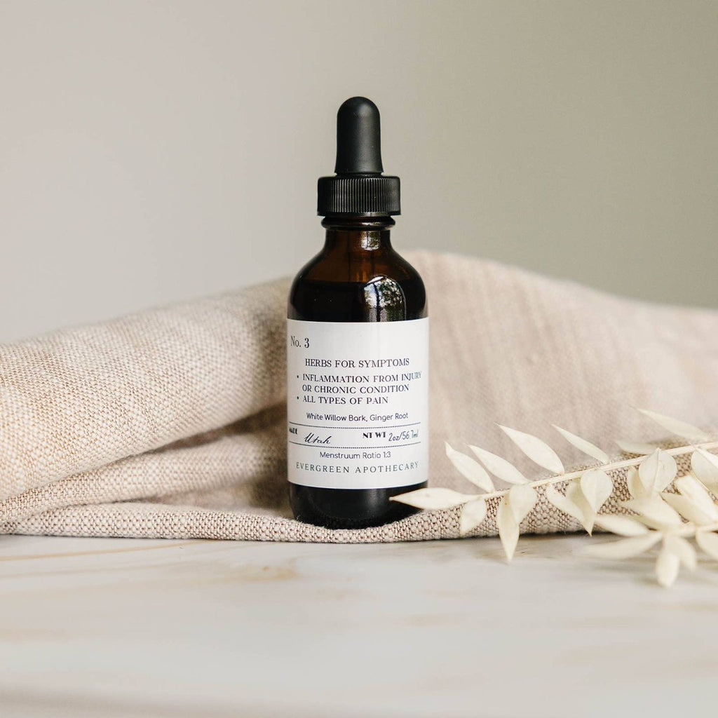 Evergreen Apothecary - Pain Relief Tincture - Natural Anti-Inflammatory & Ache Support - Pain Tincture - Elle and Willow