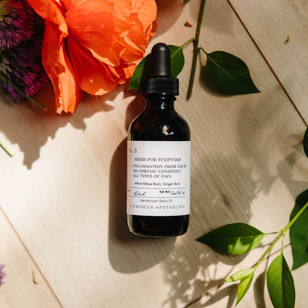 Evergreen Apothecary - Pain Relief Tincture - Natural Anti-Inflammatory & Ache Support - Pain Tincture - Elle and Willow