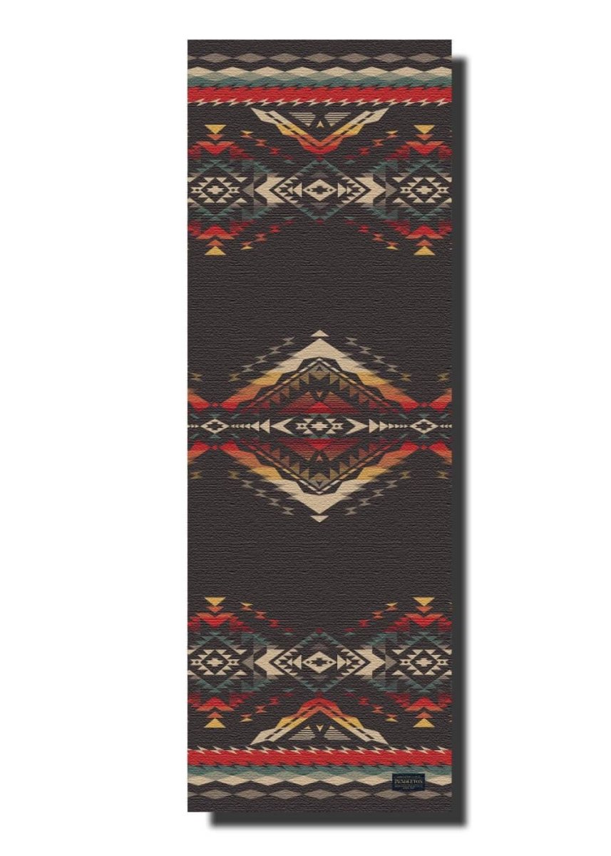 pendleton bridge creek design on yune yoga mat