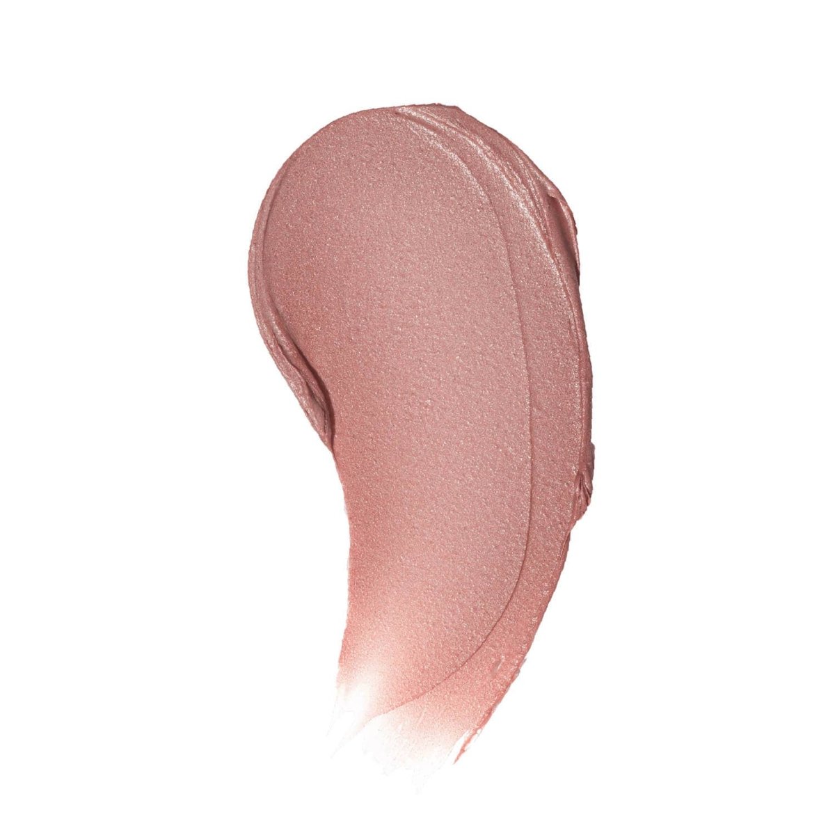 Close up texture shot of Poppy and Pout Charlie natural nude lip tint balm stick.