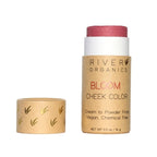 River Organics Bloom Vegan Blush Stick: Natural Cream Blush, Cream Blush Stick by River Organics, Blush at Elle and Willow