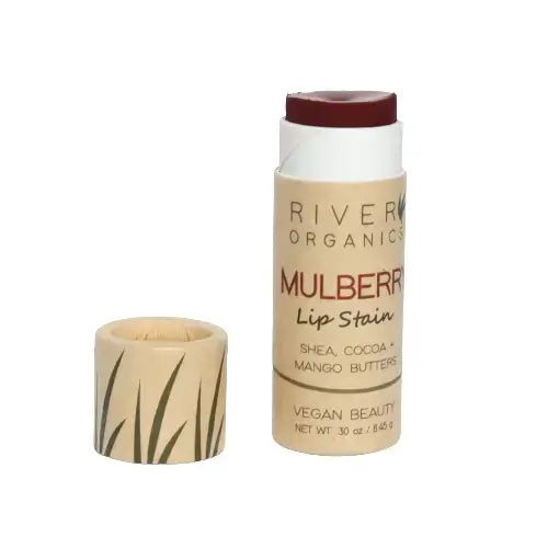 River Organics Mulberry Lip Stain and Tinted Lip Balm