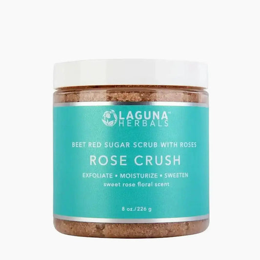 rose crush organic body scrub