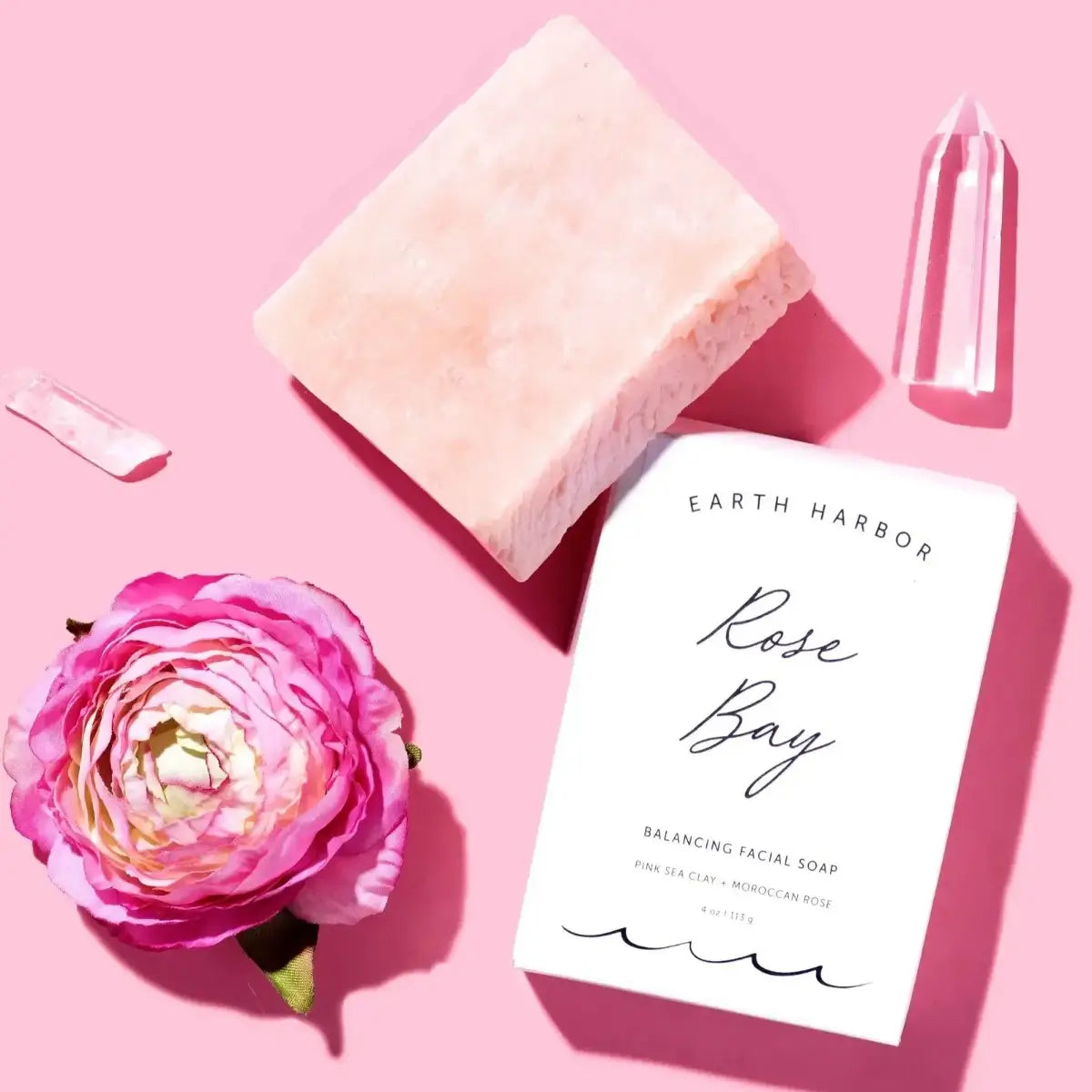 Rose face soap