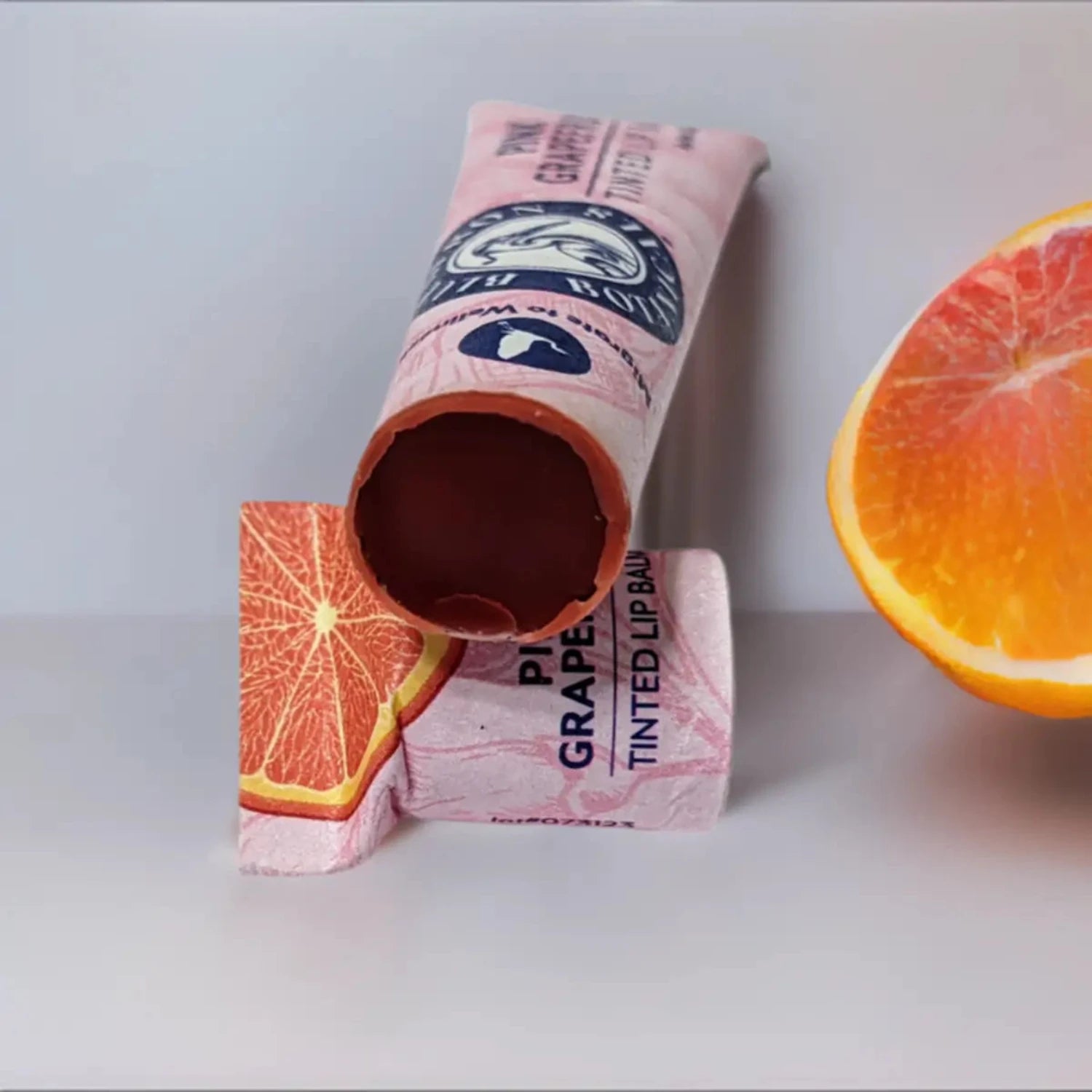 Pink Grapefruit Organic Tinted Lip Balm - Blue Heron Botanicals