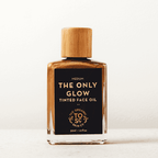 The Only Glow - Hydrating Organic Foundation Serum in a 30ml glass bottle, offering natural, buildable coverage.