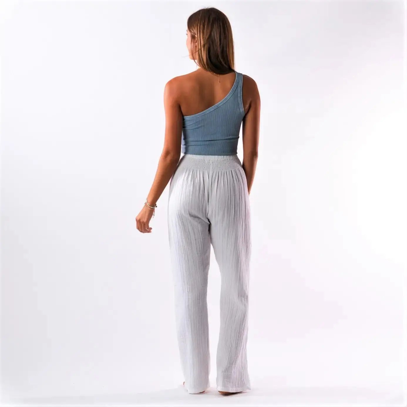 women's-white-cotton-wide-leg-lounge-pants-back-view