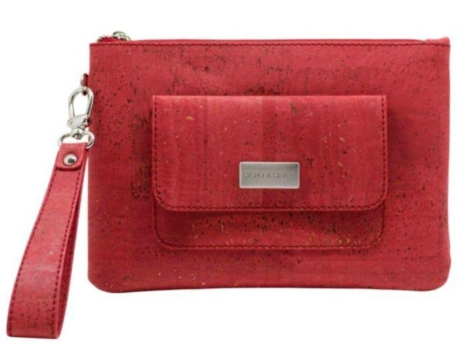 Bent & Bree - Leia Cork Clutch - Red