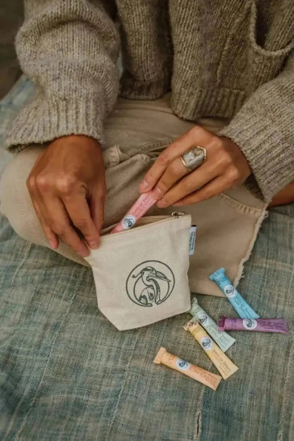 Blue Heron - Zero Waste Lip Balm - Gift-Set