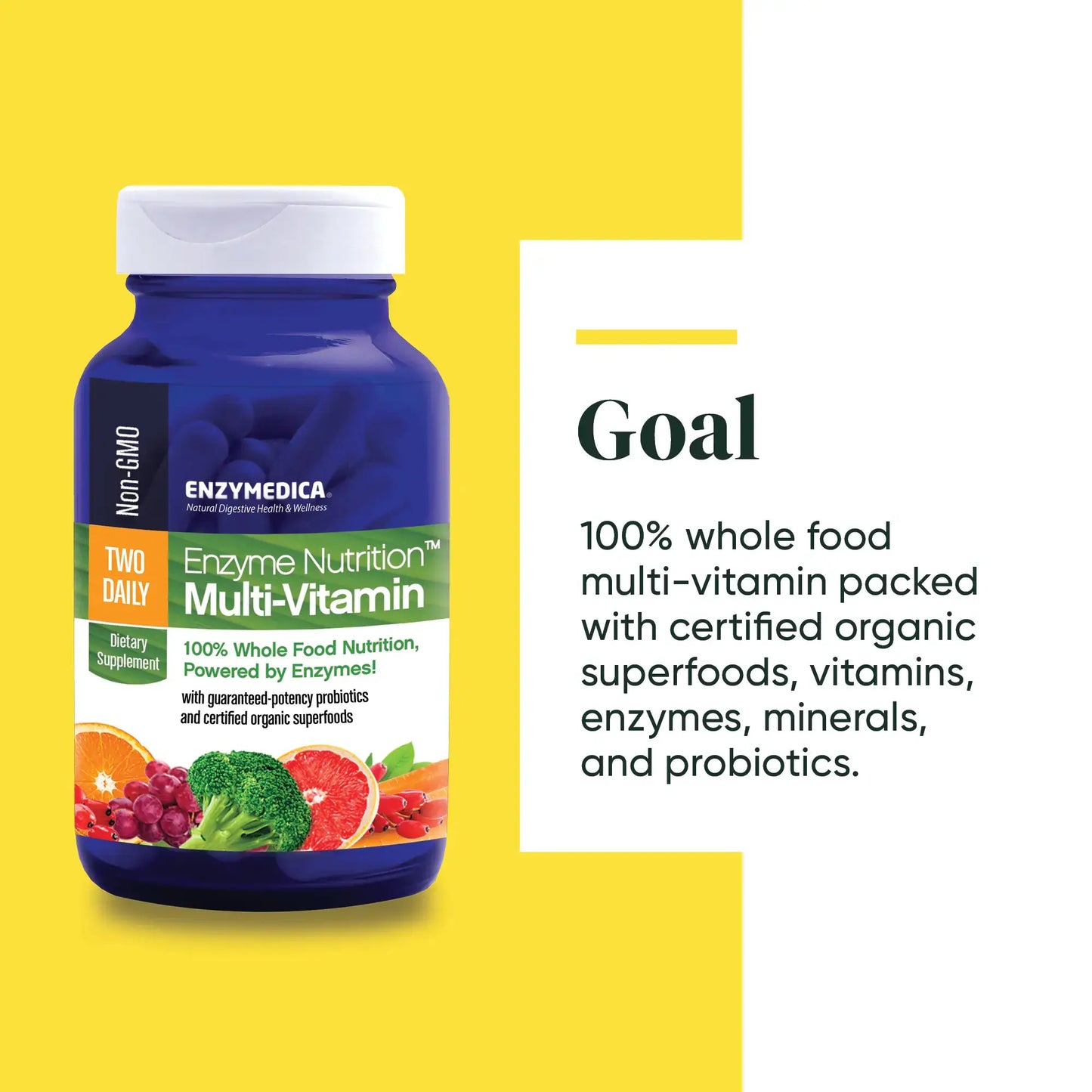 Enzymedica two daily super food multi-vitamin