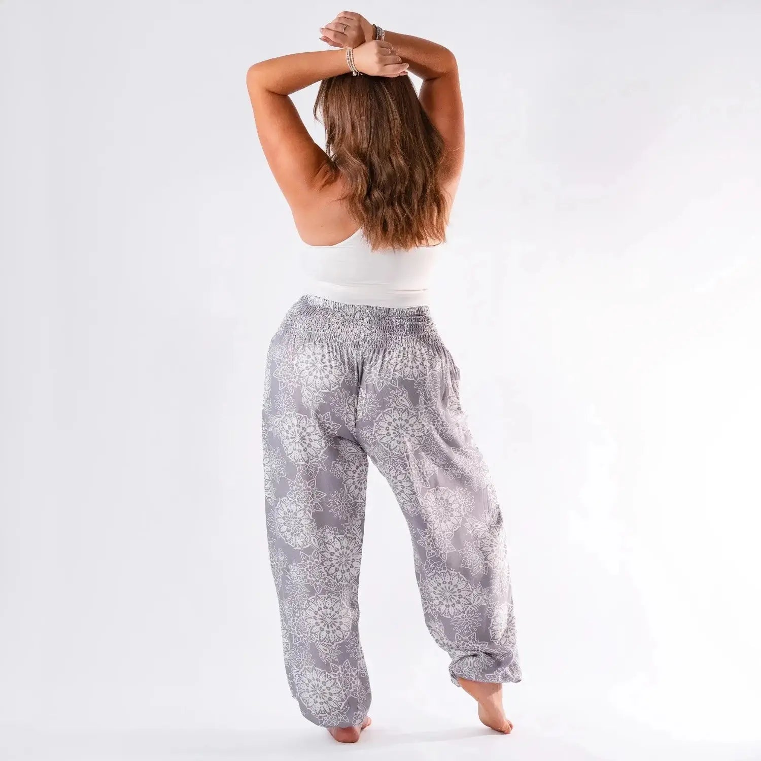 Harem Style Boho Beach Pants + Lounge Pants - Women's S/M – Elle