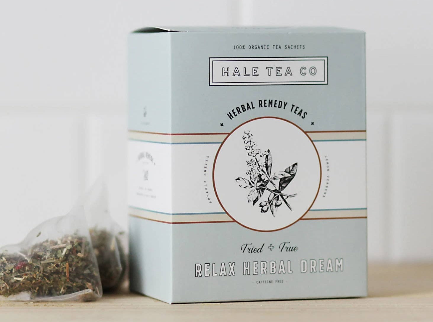 Hale Tea Company - Relax Herbal Dream Tea Sachets for Sleep
