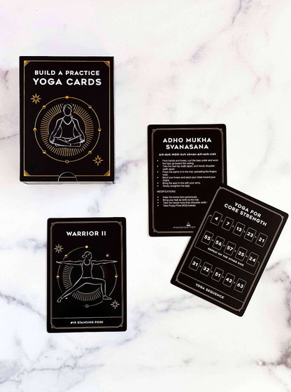Build a Practice - Yoga Flash Cards - High Desert Yogi