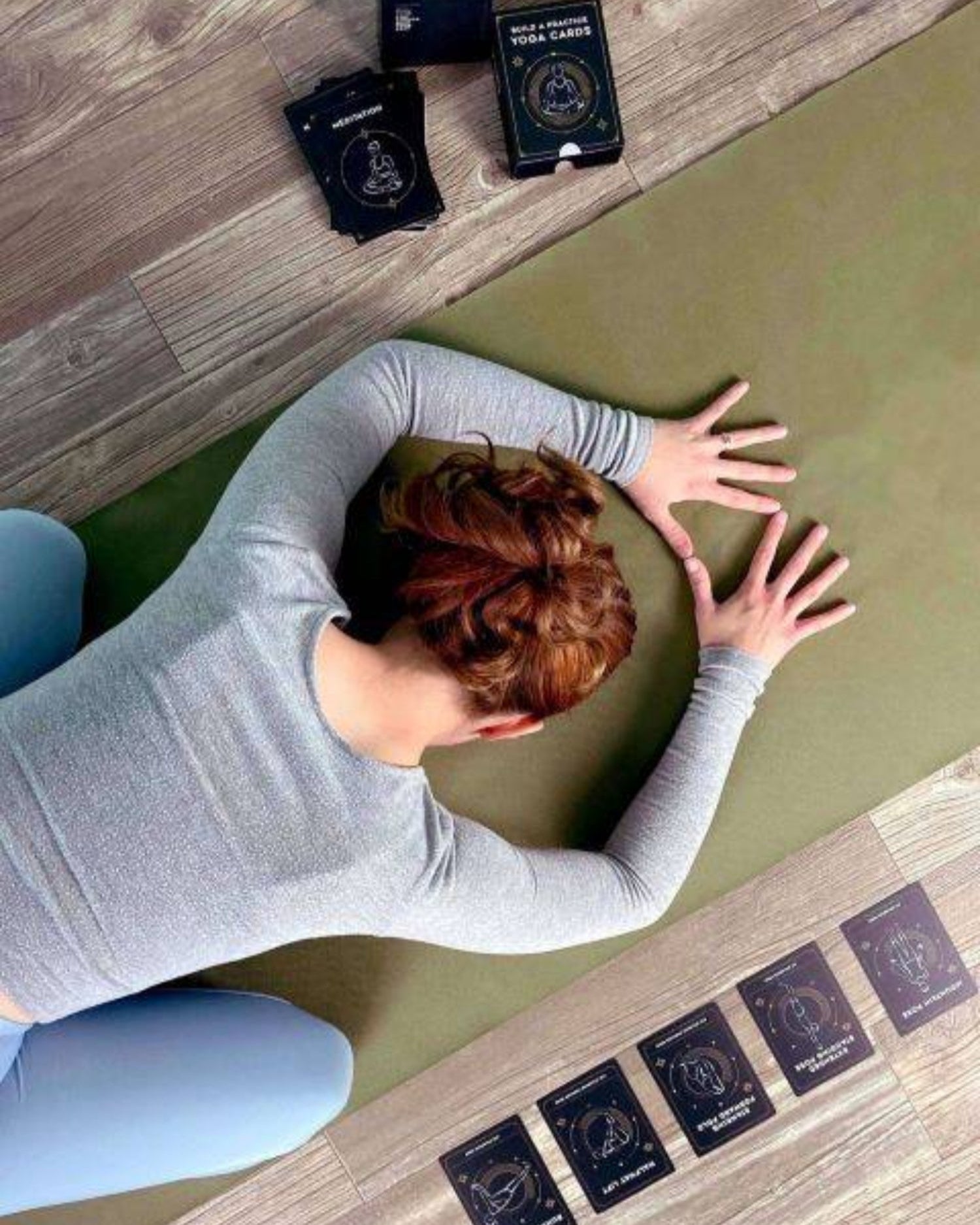 yoga practice cards from high desert yogi