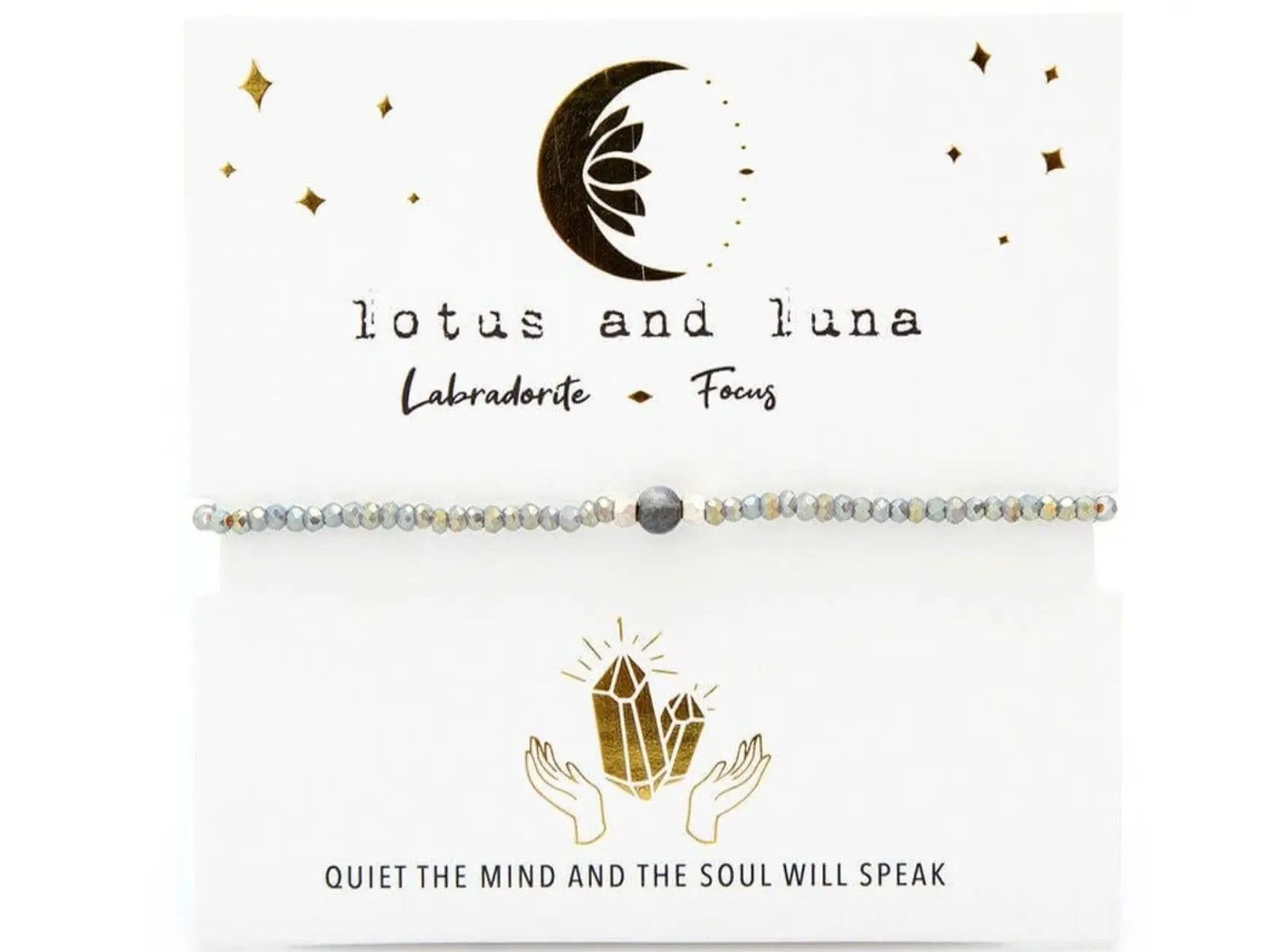 otus and Luna - Labradorite - Focus Bracelet