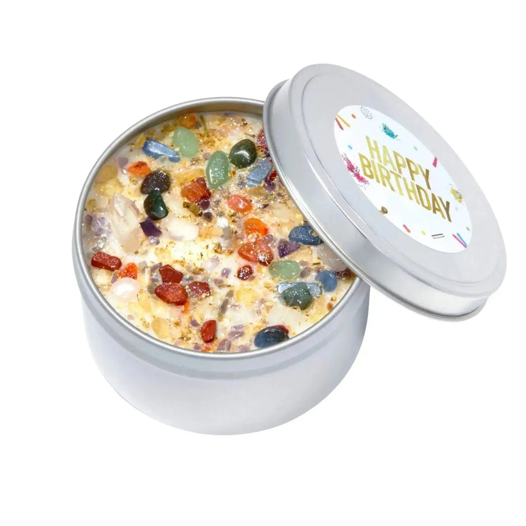 New Moon Beginnings | Happy Birthday Candle