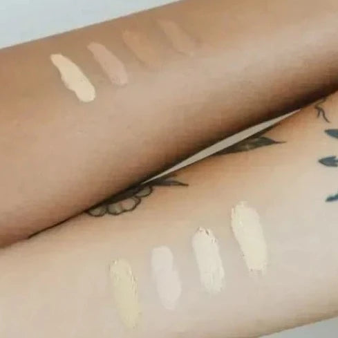 River organics vegan Concealer Shown on Skin