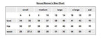 Sevya Handmade Women's Clothing Size Chart