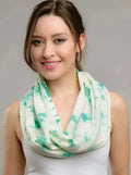 Sevya Handmade Infinity Scarf in Mint