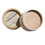 Natural cream concealer makeup in zero waste package by River Organics