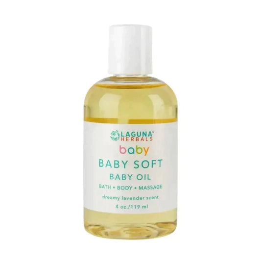 Natural Lavender Body Oil & Organic Baby Oil 4 oz. 