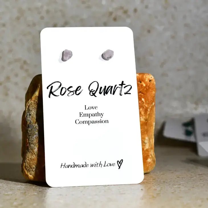 Rose Quartz Earrings